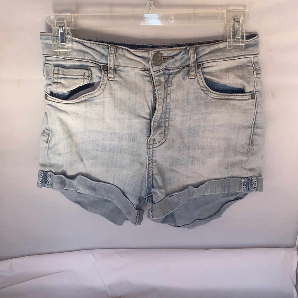 RSQ washed Jean shorts- size 5- high rise